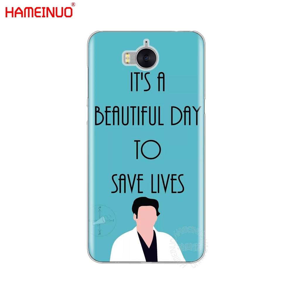 You're My Person Greys Anatomy cell phone Cover Case for huawei honor 3C 4X 4C 5C 5X 6 7 Y3 Y6 Y5 2 II Y560 Y7 2017 | Мобильные