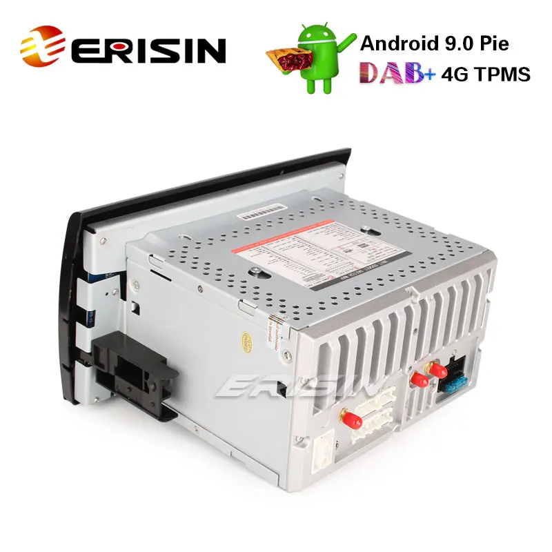 Erisin ES4971F " Android 9,0 Авторадио gps DAB+ WiFi OBD2 TPMS 4G DTV CD Bluetooth для Fiat Bravo