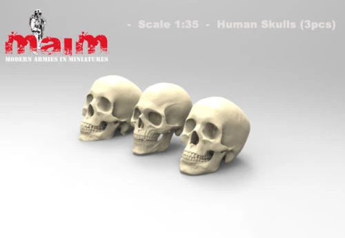 Масштаб 1/35 набор для строительства фигурок из смолы черепа | Игрушки и хобби