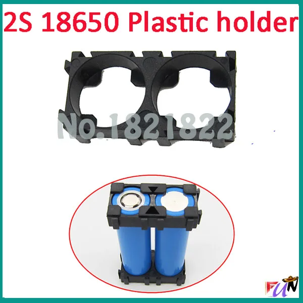2 шт./партия держатель для батарей 18650 2S цилиндрических безопасный