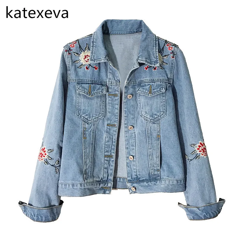 Katexeva 2018 весенние и осенние новые Для женщин пальто Национальный Ветер тяжелый