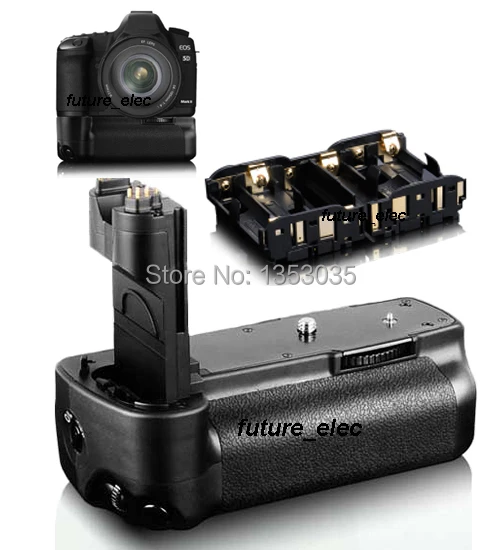 Вертикальный держатель для аккумулятора Canon EOS 5D Mark II 2 5DII 5D2|vertical battery grip|battery pack