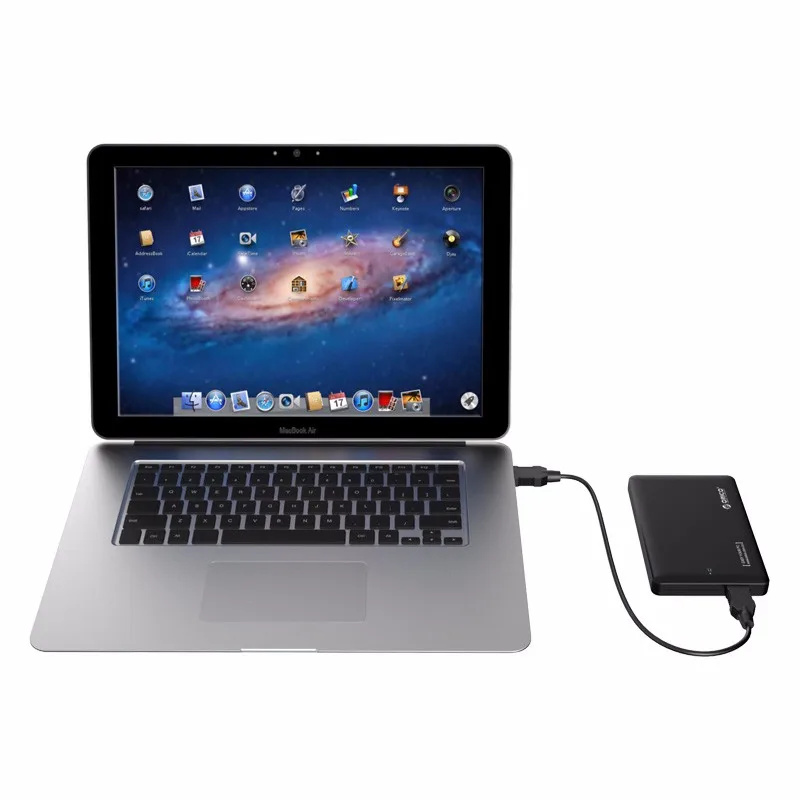 ORICO 2599US3-V1 2,5-жесткий диск SATA USB 3,0 внешний корпус для жесткого диска, без инструментов, USB 3,0 Супер скорость HDD чехол/Кадди/коробка(не с HDD