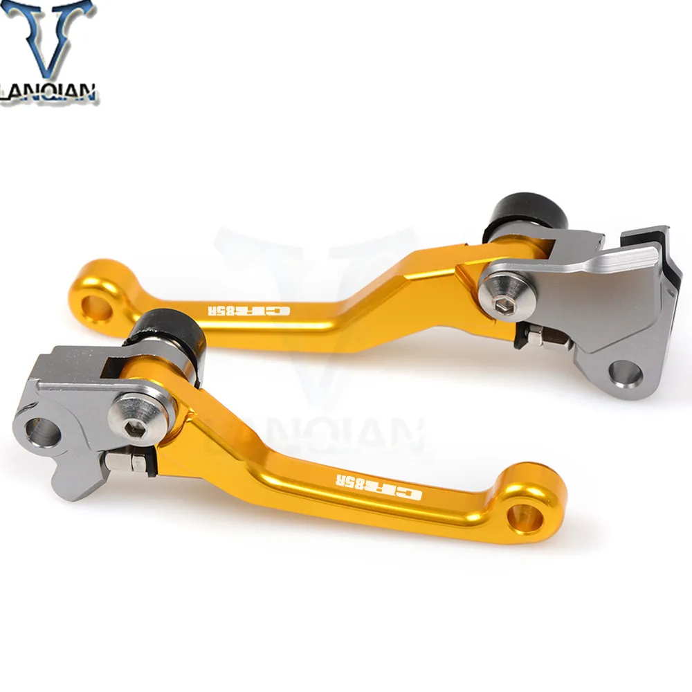 CNC Motorcycle Handle Grips Pivot Brake Clutch Dirt Bike Levers For Honda CR85R 2007-2011 2012 2013 2014 2015 2016 2017 | Автомобили и