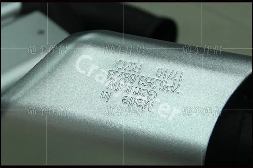 Для Cayenne V8 2011 2014 выхлопные наконечники глушителя трубы DHL Бесплатная доставка|pipe