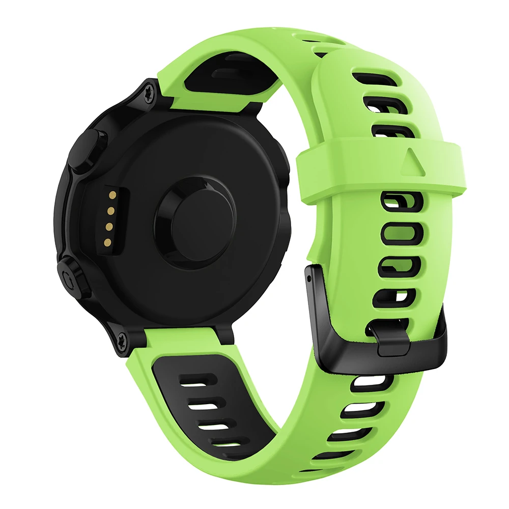 Tschick силиконовый ремешок для наручных часов Замена мягкой смарт-часов Garmin Forerunner