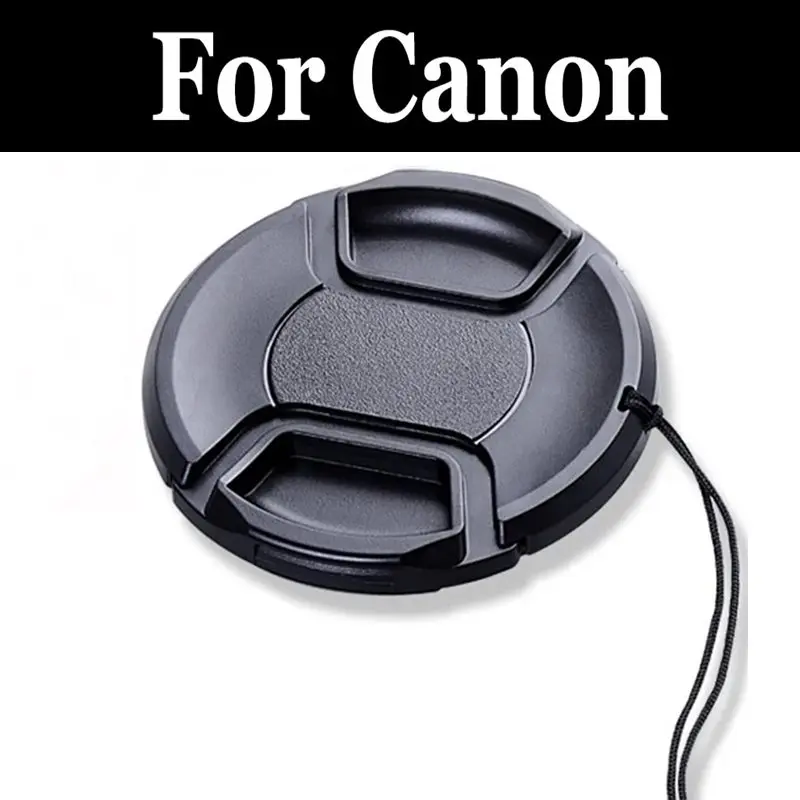 Digital Camera SLR Lens Cover Cap Pinch Snap on Front For Canon IXUS 1100 HS IXY 50S ELPH 510 300 165 | Электроника