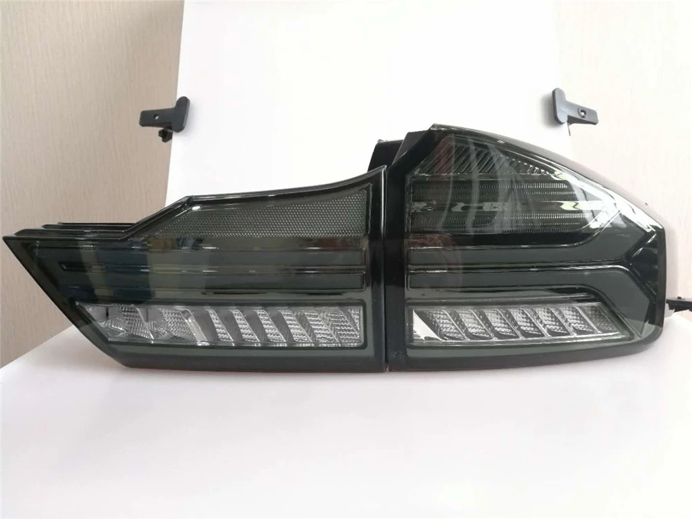 Стайлинга автомобилей задние фонари для Honda City светодиодные задние фонари противотуманная лампа задняя лампа DRL+ тормоз+ Парк+ сигнальных огней