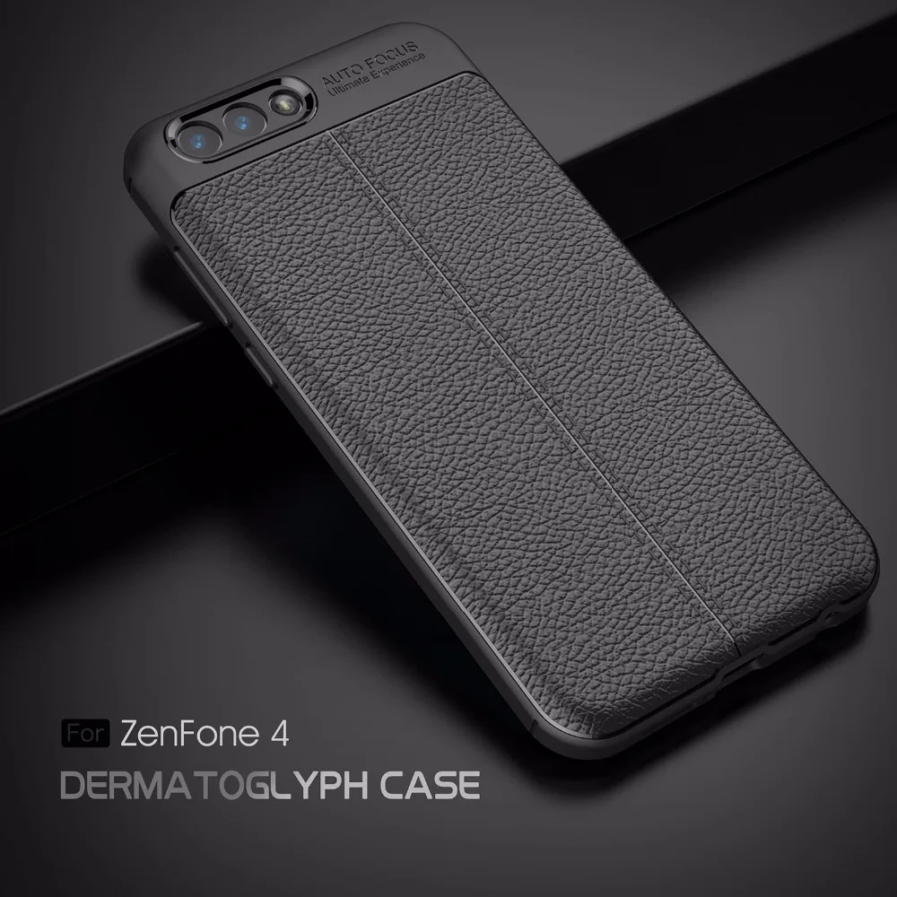 Мягкий чехол для Asus Zenfone 4 ZE554KL, чехол из мягкого силикона, углеродное волокно, полная защита, задняя крышка, чехол Для Zenfone 4 ZE554KL, чехол