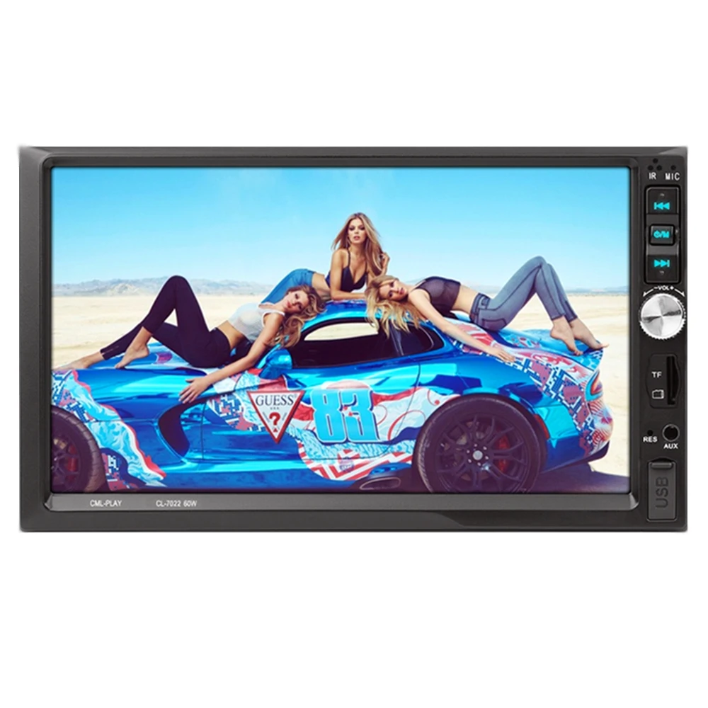 2 Din Bluetooth радио Кассетный проигрыватель подключение MP5 автомобильный Радио
