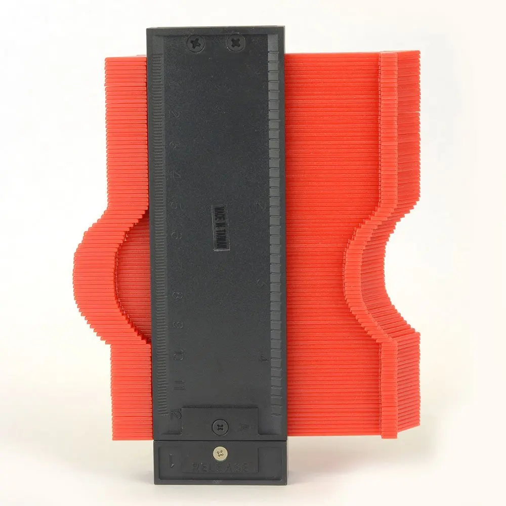 Plastic Profile Copy Gauge 5" Contour Duplicator Width Wood Marking Tool Carpenter Measurement Square ruler General Tools |