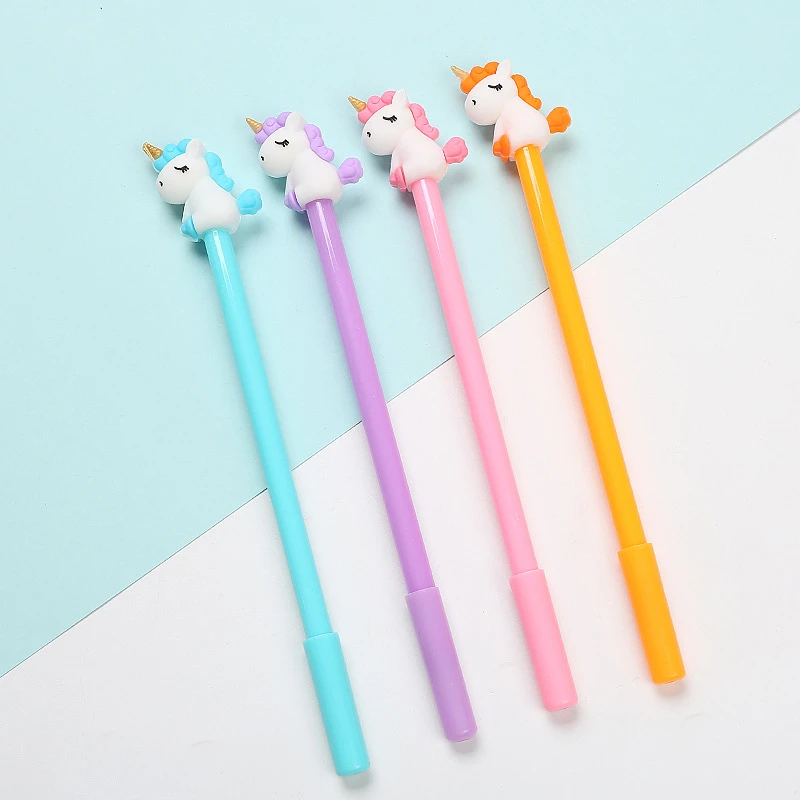 1 шт. Lytwtw's Cute гелевая ручка Kawaii корейский мультфильм творческий Единорог