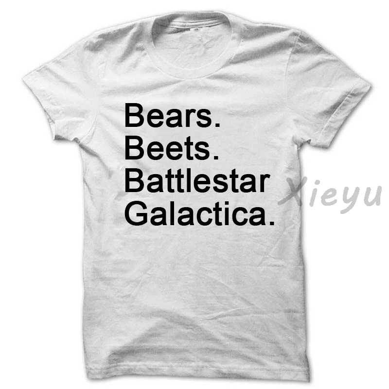 Футболка унисекс с надписью медведи Beets Battlestar Галактика | Женская одежда