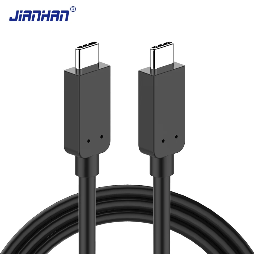 

JianHan 3.1 USB Type C Cable Fast Charging USB-C to Type-C Data Charger Cable for Xiaomi 4C Nexus 5X 6P OnePlus 2 Zuk Z2 USB C