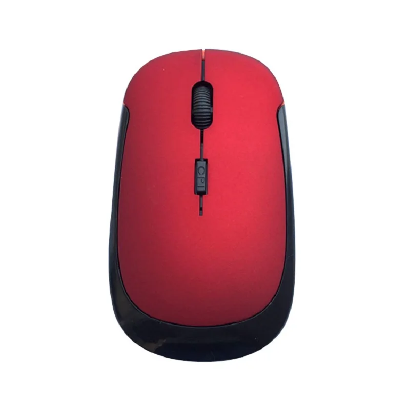 red Беспроводная мини-мышь DATA FROG 2,4 ГГц для Mac, USB оптический приемник, мыши для ноутбука, ноутбука, ПК, настольного компьютера для Macbook - Цвет: red