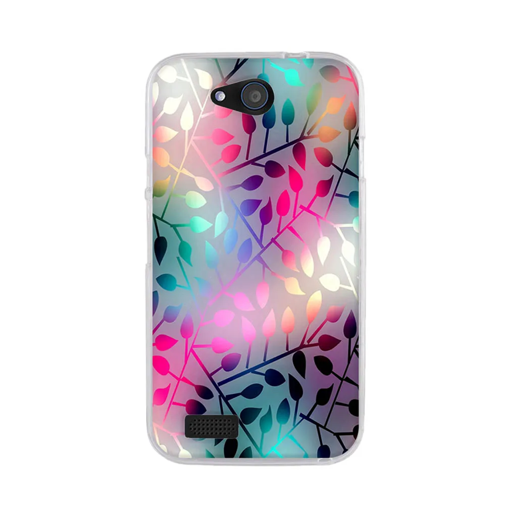 TPU Case For ZTE Blade Qlux 4G Cover Silicone Fundas Q Lux 3G A430 Romantic Print Capa Coque | Мобильные телефоны и