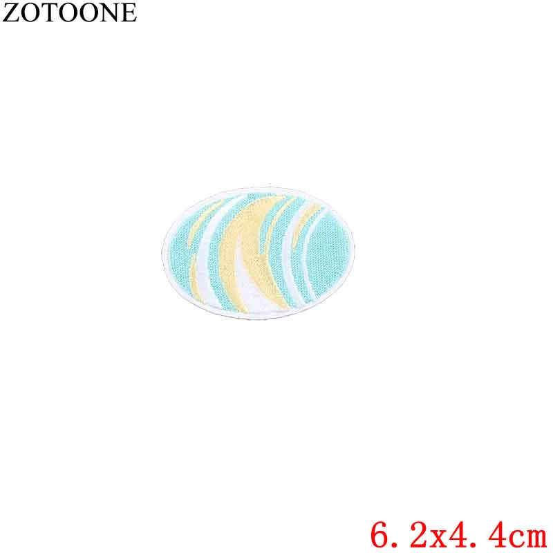 770 ZOTOONE Wild Planet железные нашивки для одежды Красочные космические аппликации на детской одежде Diy декоративные аппликации для детей - Цвет: 770