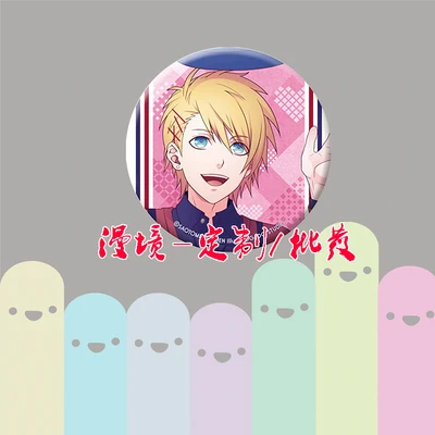 2 1 шт. 58 мм анимационный значок Uta No Prince Sama Ichinose Tokiya Ittoki Otoya Tsukimiya Ringo значок аниме брошь значки на булавке - Окраска металла: 2