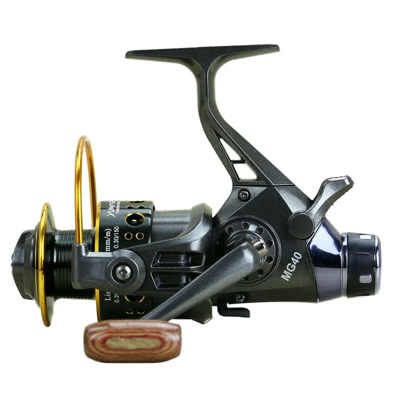2019 New Double Brake Design Fishing Reel Super Strong Carp Fishing Feeder Spinning Reel Spinning wheel type fishing wheel MG