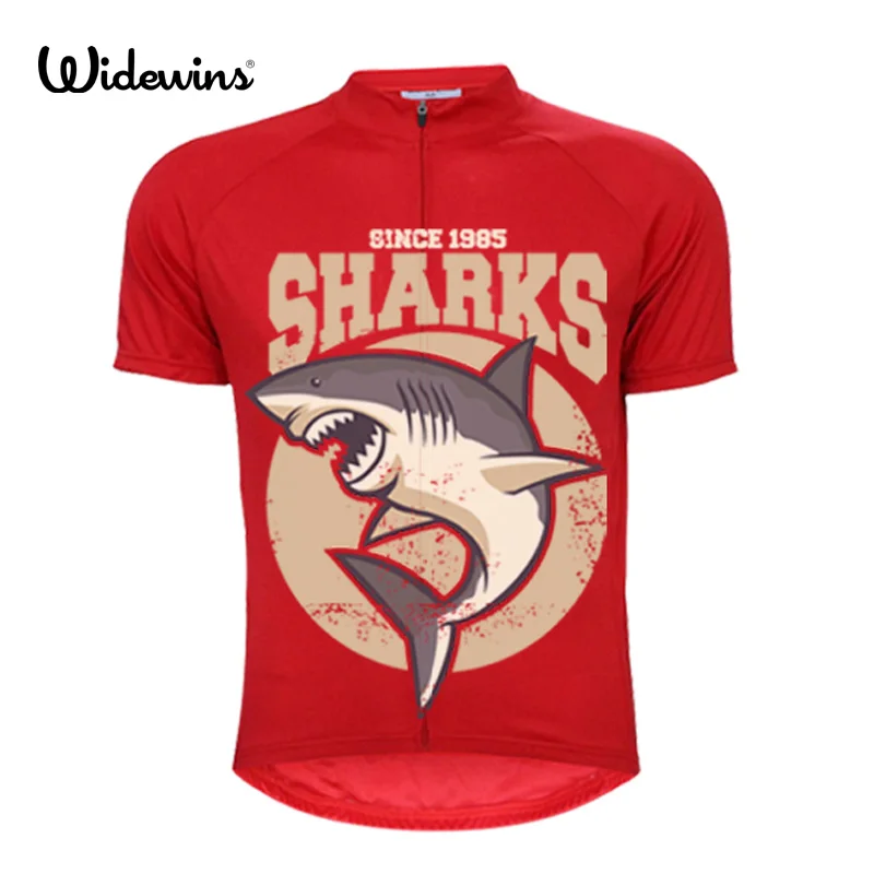 Джерси widewins для велоспорта Акула одежда горного велосипеда велосипедная