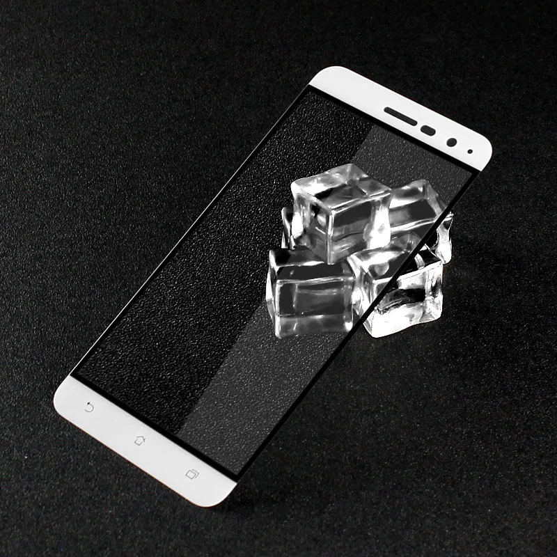 White ZenFone3 закаленное стекло полное покрытие экрана протектор для Asus ZenFone 3 Lite ZE520KL Z017D Z017DA Z017DB пленка ZE520 KL ZE 520KL - Цвет: White
