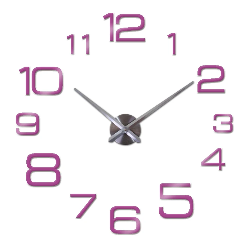 Настенные Часы 3d Акриловое Зеркало Часы Reloj Де сравнению Кварцевые Часы Horloge Главная Гостиная Современные Стены Diy наклейки