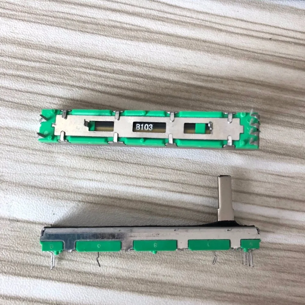 50 шт. SL4580GH миксер B10K B103 прямой скользящий потенциометр общая длина 60 мм