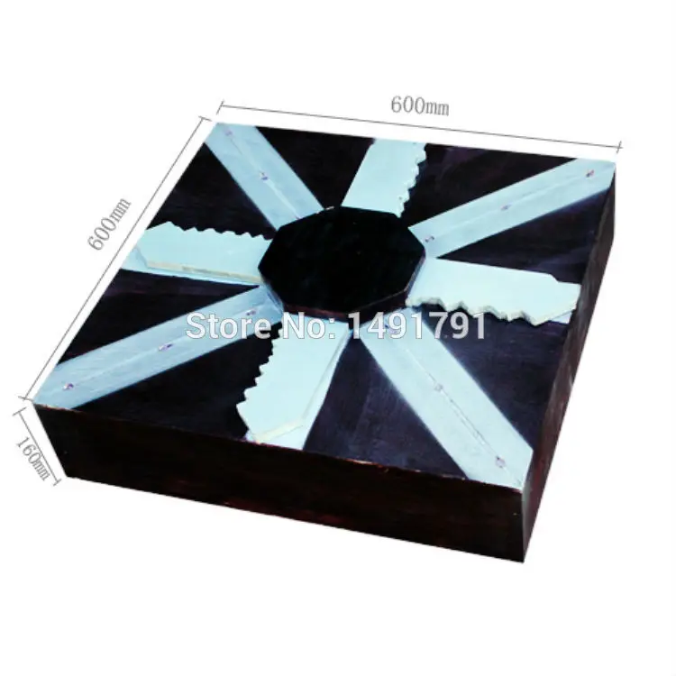 Вращающийся ключ сделай сам для вечеринок винтовой механизм с открытым замком