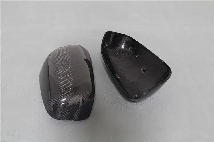 Отличная Крышка для зеркала из углеродного волокна зеркало заднего вида honda Fit