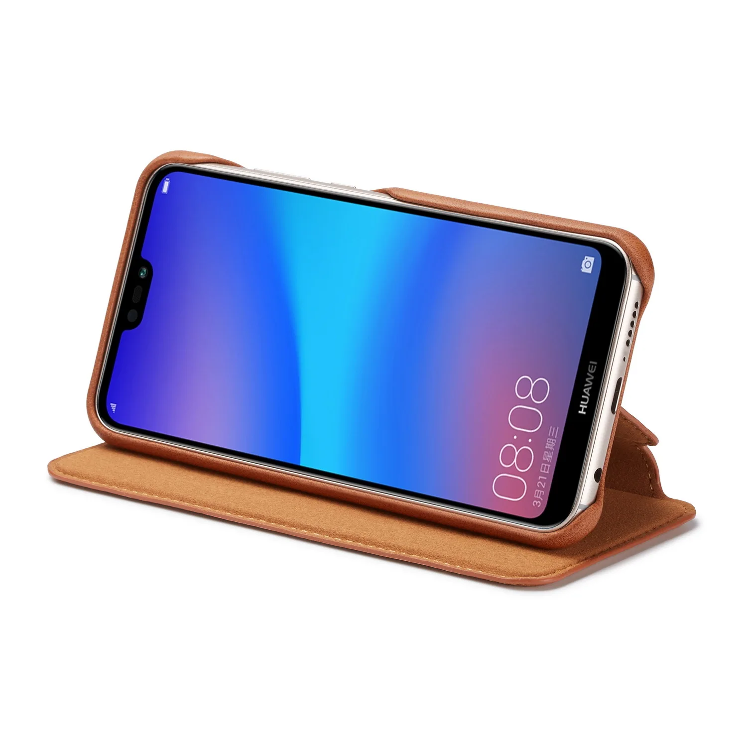 Чехлы для Huawei P20 Lite кожаный чехол-книжка с подставкой кошелек флип-чехол Nova 3e