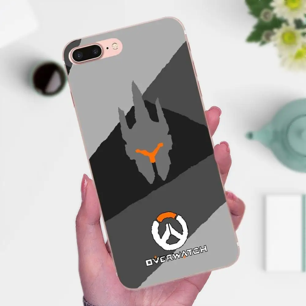 Мягкие ТПУ чехлы для телефонов Jeu Overwatchs логотип Galaxy J1 J2 J3 J330 J4 J5 J6 J7 J730 J8 2015 2016 2017 2018