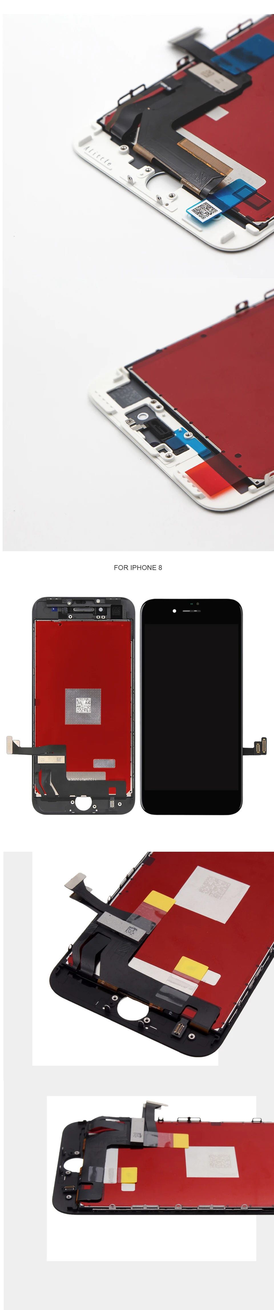 AAAAA OEM ЖК-экран для iPhone 7 7 Plus экран 8 8 Plus ЖК-дисплей дигитайзер сенсорный модуль замена экрана