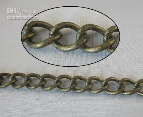 Металлическая цепь 12 метров металлическая 9 мм M18685 chain men chains cheapchain guide | Ювелирная фурнитура и компоненты -452037574