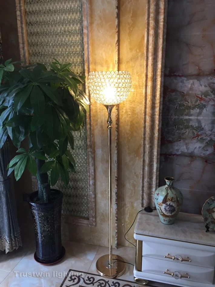 Американский Европейский классический фойе подставка круглый шар кристалл