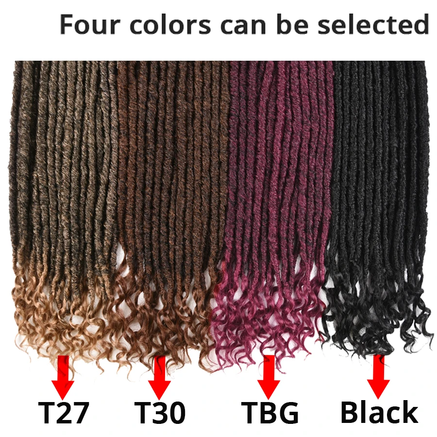 AliLeader для детей 1 10 шт. богиня искусственные локоны в стиле Crochet плетение накладные