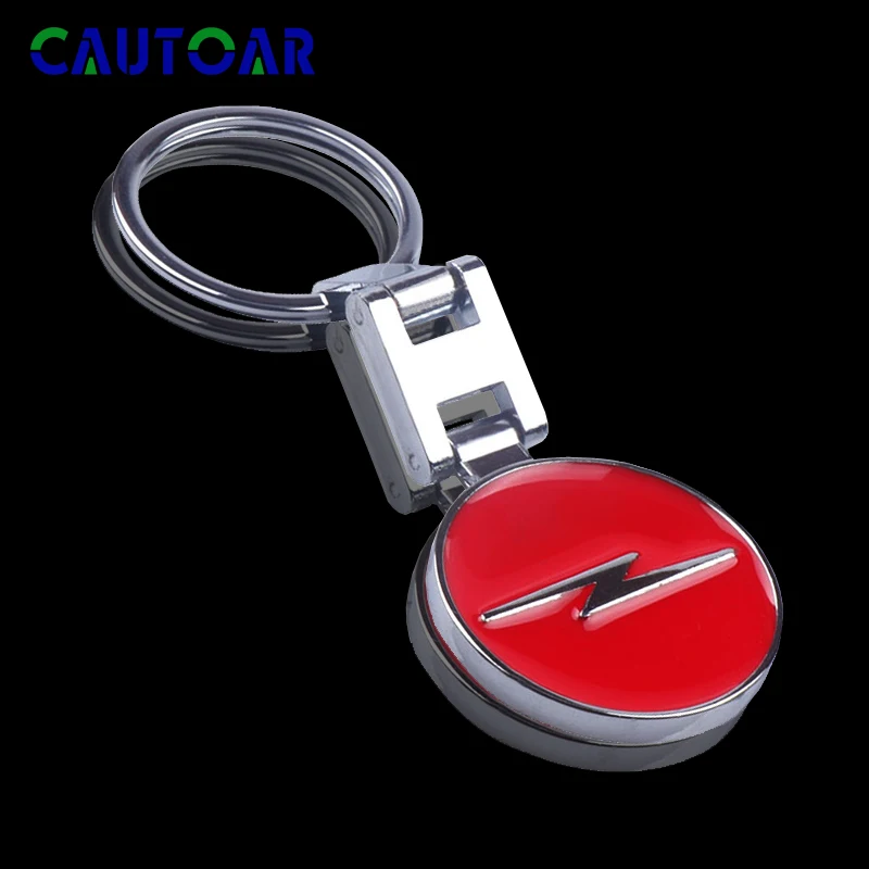 Автомобильный Стайлинг 3D металлический автомобильный брелок для ключей цепь Opel