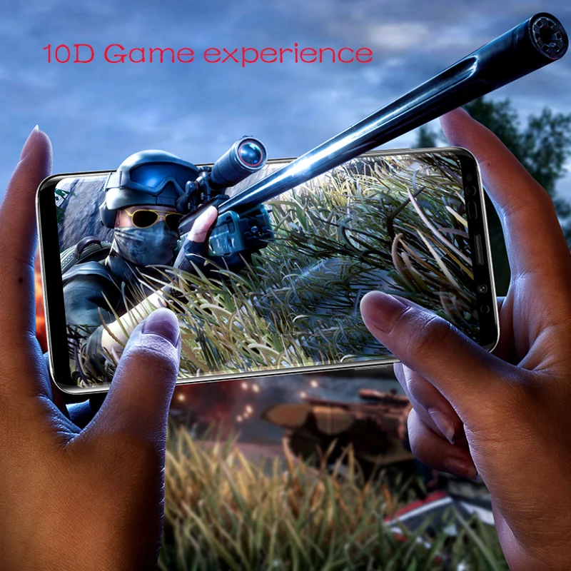 10 D закаленное Стекло пленка для samsung Galaxy S9 S8 S7 плюс S6 краями реальный эффект