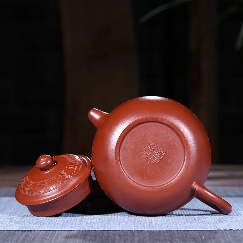 Качественные товары ручная растушеванная руда dahongpao сердце сутра нефрит