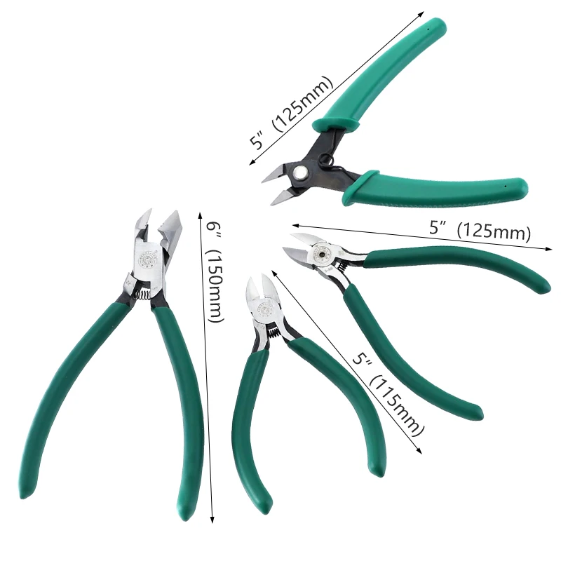 Боковой резак миниатюрные диагональные плоскогубцы 5 дюймов 6 инструмент для