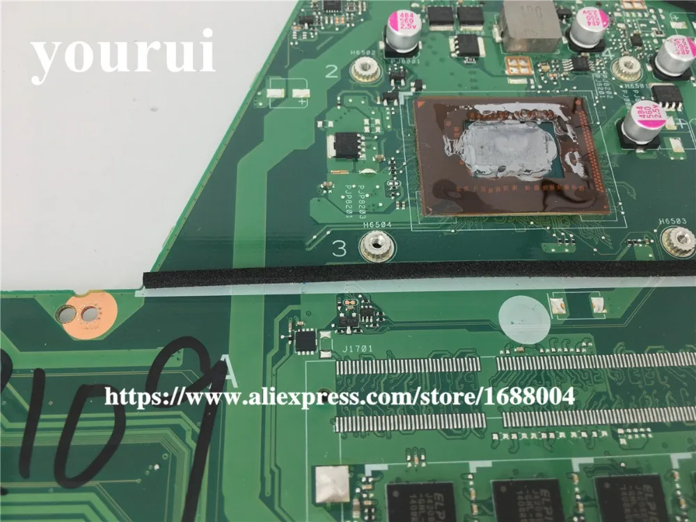 Материнская плата X551CA для ноутбука ASUS F551CA материнская REV2. 2 1007U 4 гб тестирование