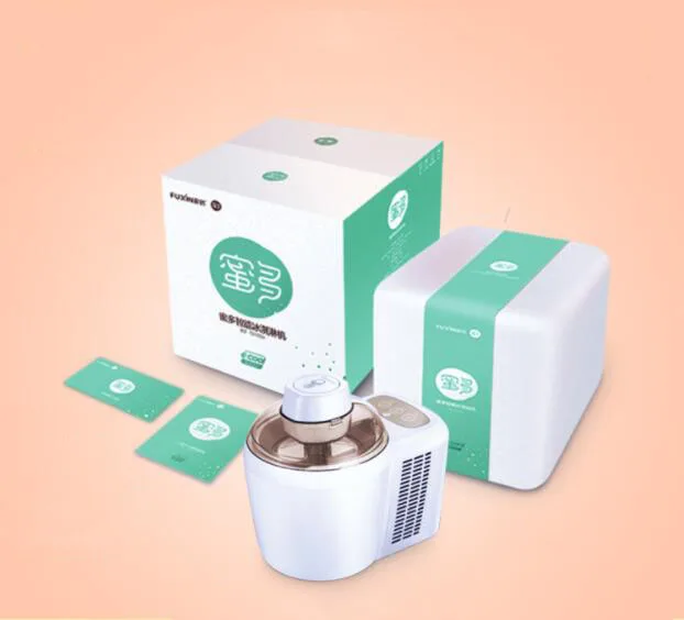 Бытовая электрическая автоматическая машина для мороженого с фруктами детская