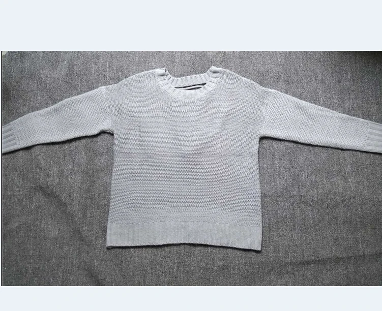 New Women Lace Up Sweaters Lady Long Loose Sleeve Cotton Casual Sweater Tops | Женская одежда