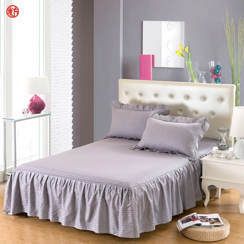 Комплект из 3 предметов на двуспальную кровать набор натуральный хлопок