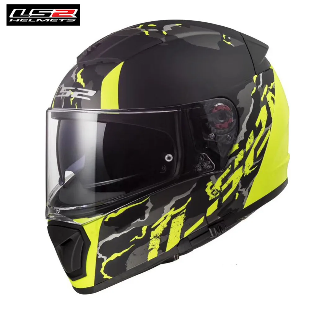 LS2 FF390 выключатель полный лицо мотоциклетный шлем для гонок Casco Kask Шлемы Шлем