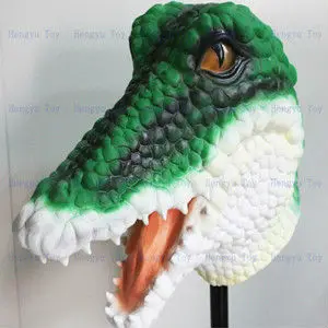 

Christmas New Year Carnival Costume Accessory Latex Dinosaur Mask