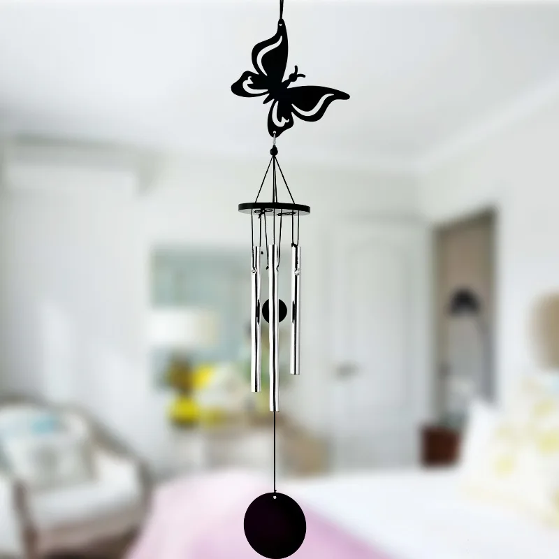 

Manual Metal Wind Chime Aluminum Tube Music Campanula Creative Gifts Home Furnishing Decor 12*7.5*5CM