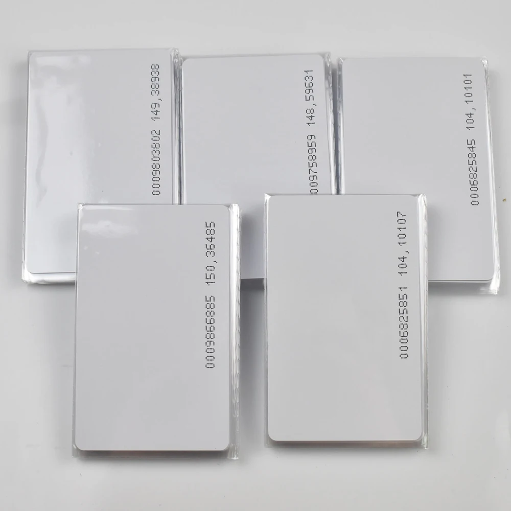 RFID 125 кГц карта EM4100 TK4100 смарт-карта ID ПВХ Карта подходит для контроля доступа посещаемость времени