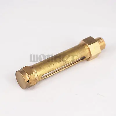 Латунный манометр BSP для токарного станка длина 80 мм 1/4 дюйма|sight glass|sight gauge glass4 sight
