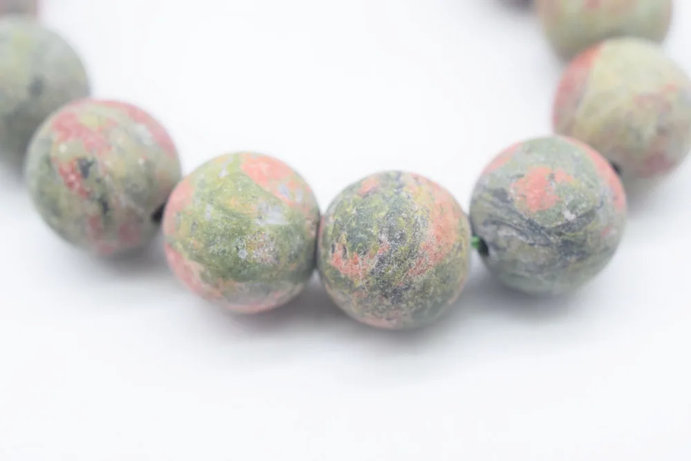 

wow!green blurry agates round 14mm bracelet 7.5inch wholesale beads FPPJ nature