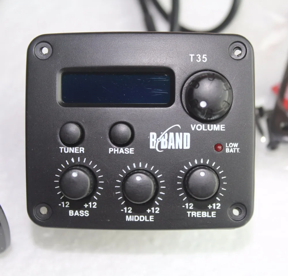 Оригинальный B-Band T35 доставка EQ B-BAND адаптеры для акустической гитары электронный